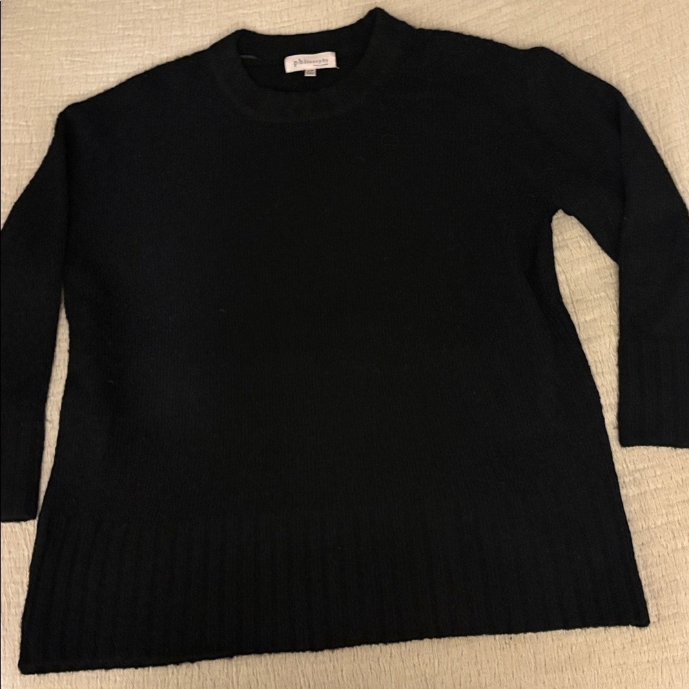 1 Philosophy s/m worn once  Sweater stock photo is not exact as selling - Picture 5 of 10